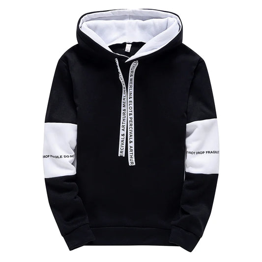 Men's Hoodies With Letter Sweatshirt